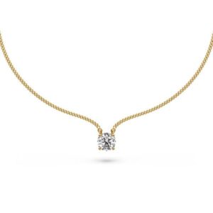 Necklace Infinity Glow - 18k Yellow Gold