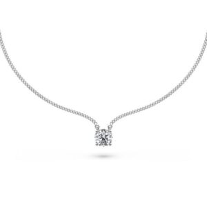 Necklace Infinity Glow - White Gold 18k