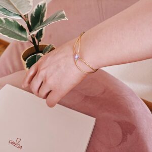 Bracelet Emotion | White Gold 14k, 1 Diamond 0.15ct.
